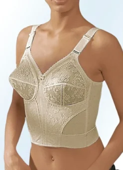 Triumph-Doreen BH in langer Form, mit Spitze