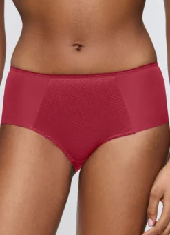 Triumph Slip mit Jacquardeinsatz im Vorderteil
