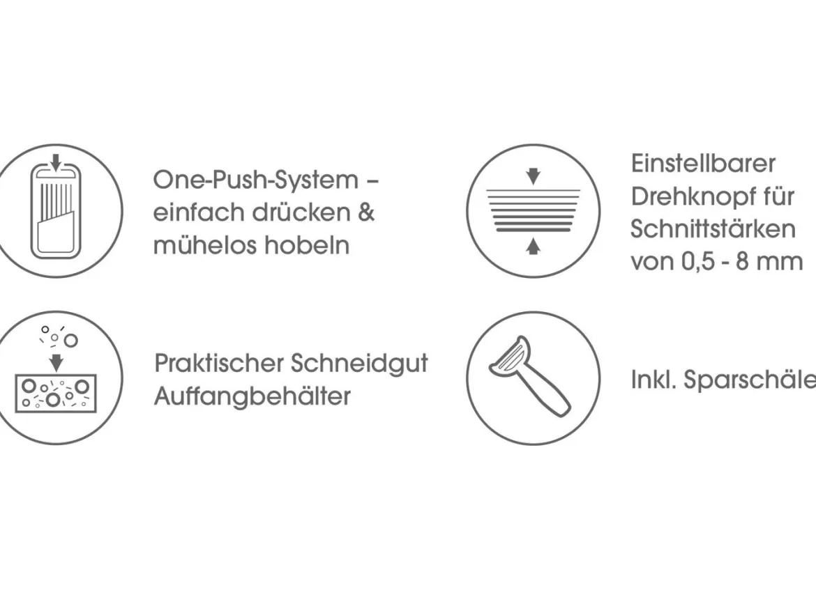 Universalhobel Turbo Cut von Livington