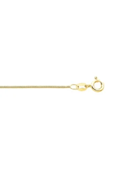 Vergoldete Schlangenkette aus Silber