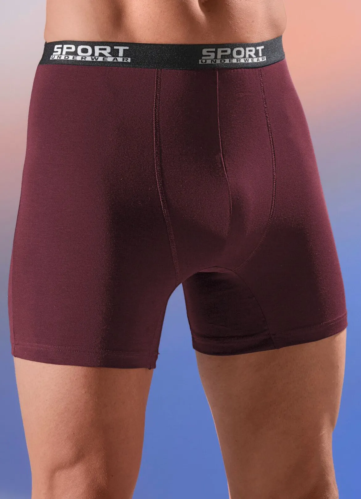 Viererpack Pants mit Elastikbund