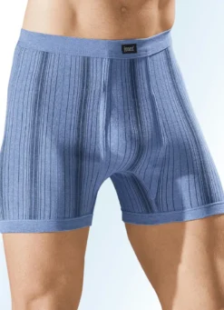 Viererpack Unterhosen aus Feinripp mit Eingriff