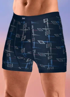 Viererpack Unterhosen mit Alloverdessin