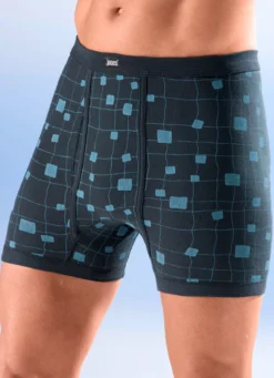 Viererpack Unterhosen mit Alloverdessin