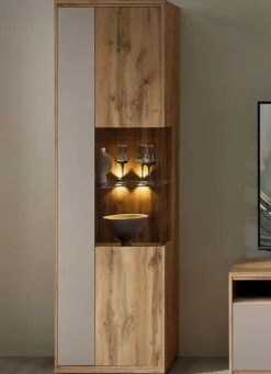Vitrine mit LED-Beleuchtung