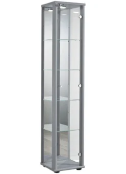 Vitrine, 1-türig, mit LED-Beleuchtung