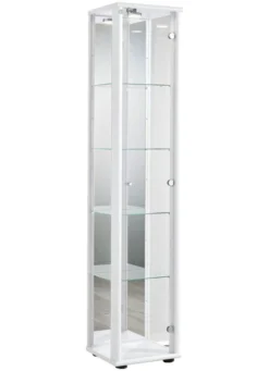 Vitrine, 1-türig, mit LED-Beleuchtung