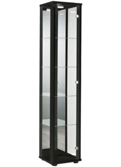 Vitrine, 1-türig, mit LED-Beleuchtung