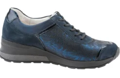 Waldläufer, bequeme Damen-Schnürschuhe, Weite H, mit herausnehmbarem Fußbett