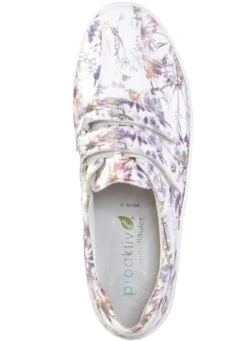 Waldläufer, bequeme Damen-Slipper, Weite H, mit herausnehmbarem Fußbett