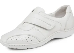 Waldläufer, bequeme Damen-Slipper, Weite H, mit herausnehmbarem Fußbett