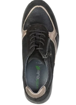 Waldläufer, bequeme Damen-Sneaker, Weite H, mit herausnehmbarem Fußbett