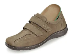 Waldläufer, bequeme Herren-Slipper, Weite H, mit herausnehmbarem Fußbett