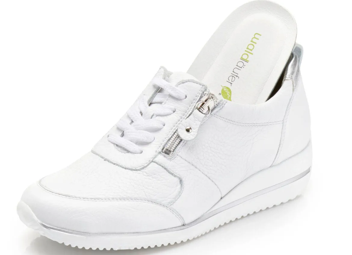 Waldläufer, leichte Damen-Sneaker, Weite H, mit herausnehmbarem Fußbett