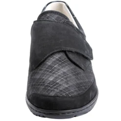 Waldläufer Slipper mit Stretchmaterial im Ballenbereich