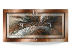 Wanduhr aus Aluminium