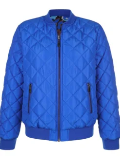 Wendeblouson mit Rippenstrickbündchen