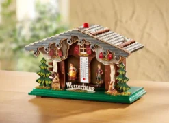 Wetterhaus mit Thermometer