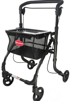 Wohnungsrollator mit Tablett