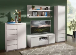 Wohnwand, 4-teilig in modernem Design