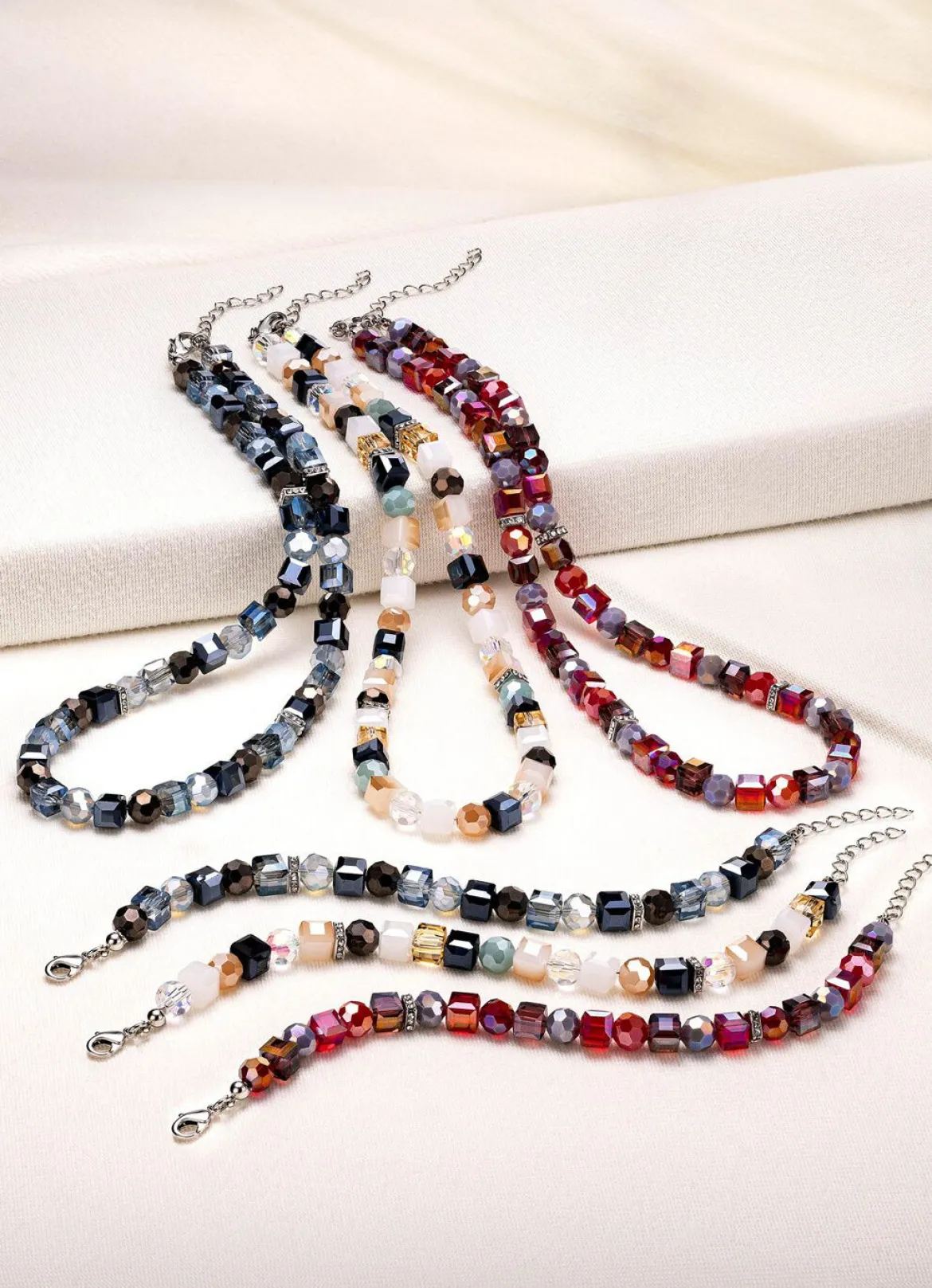 Wundervoll funkelndes Schmuck-Set, 2-teilig