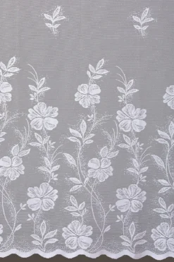Zauberhafter Blumenfenster-Store in Jacquard-Qualität
