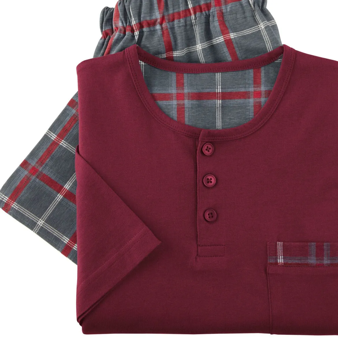 Zweierpack Shortys mit Knopfleiste