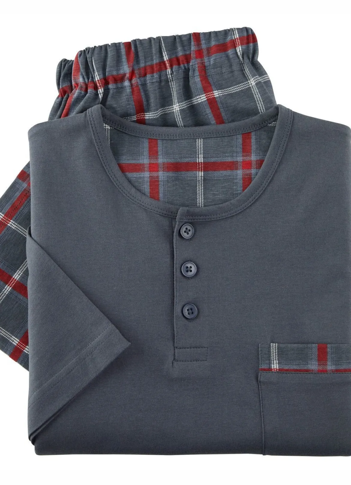 Zweierpack Shortys mit Knopfleiste