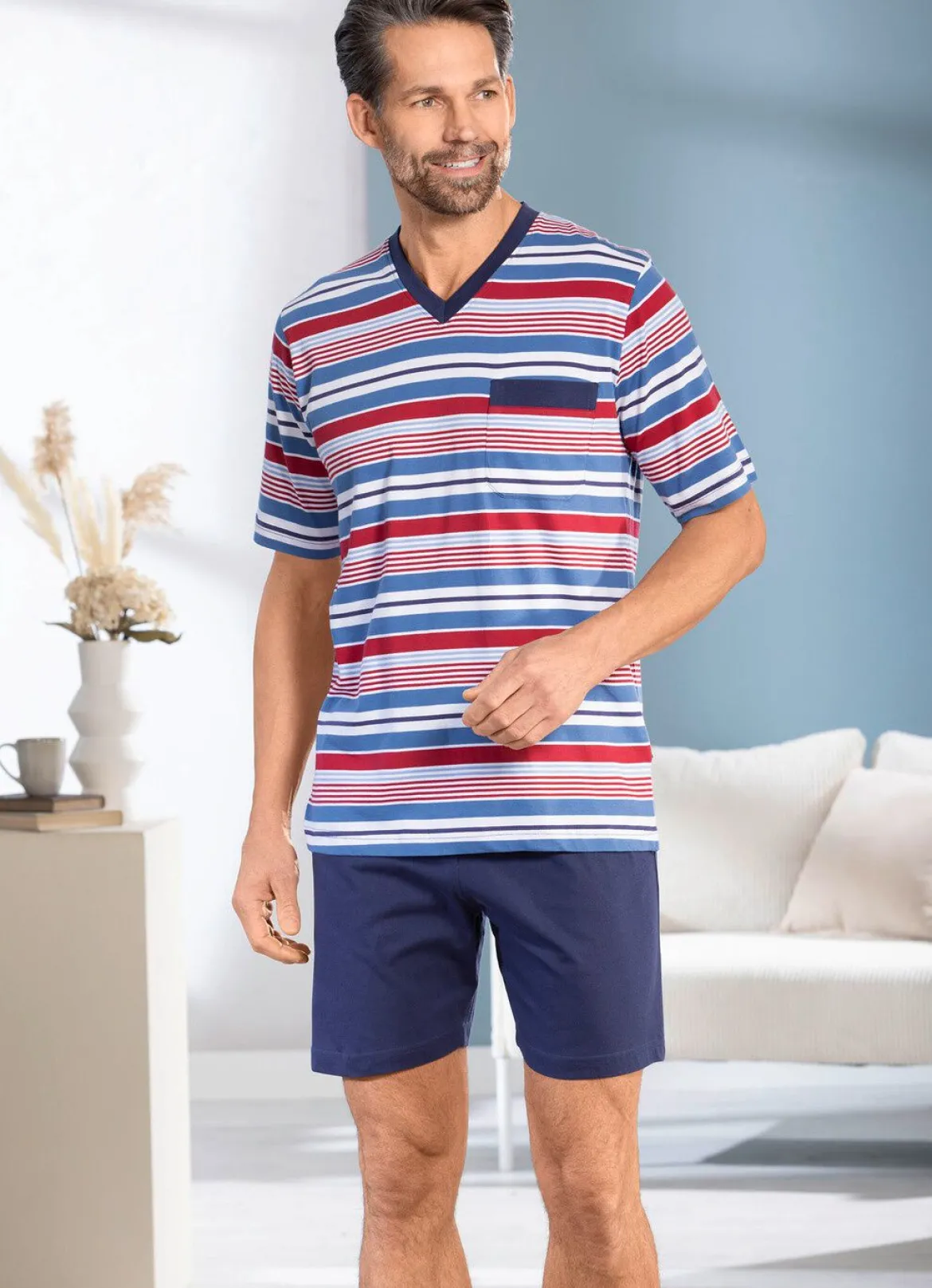 Zweierpack Shortys mit V-Ausschnitt
